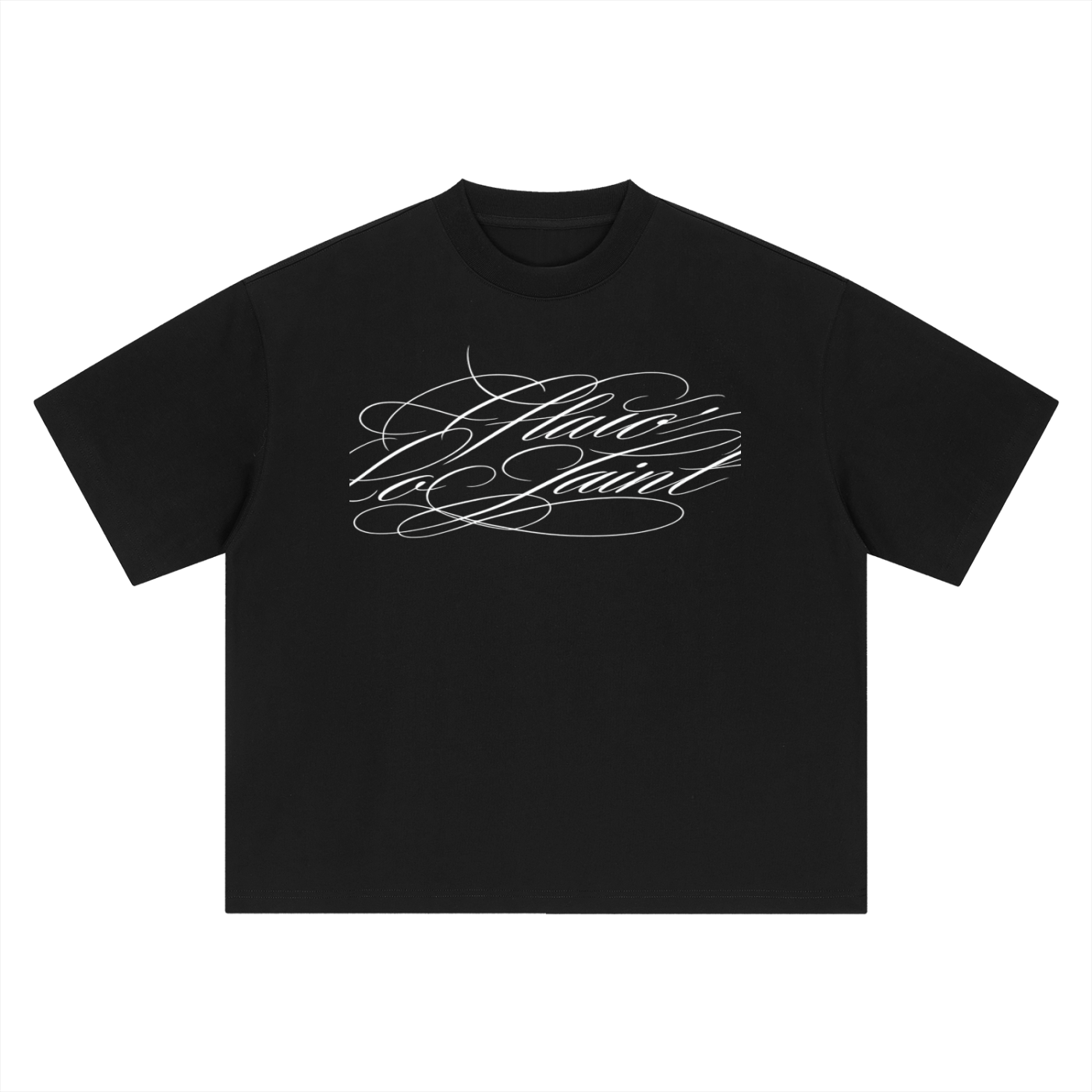 Cursive Halo Saint Boxy Tee