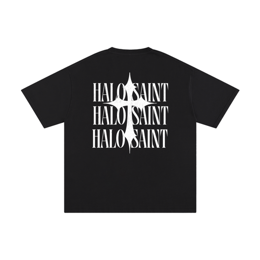 Halo Saint V2 Black Tee