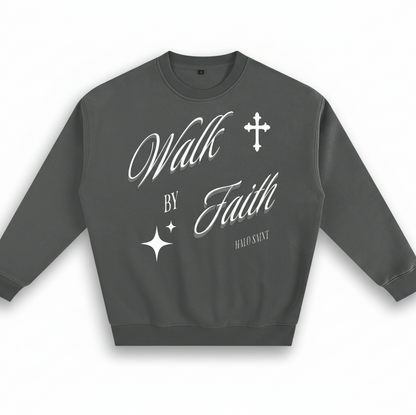 Walk by faith sweater